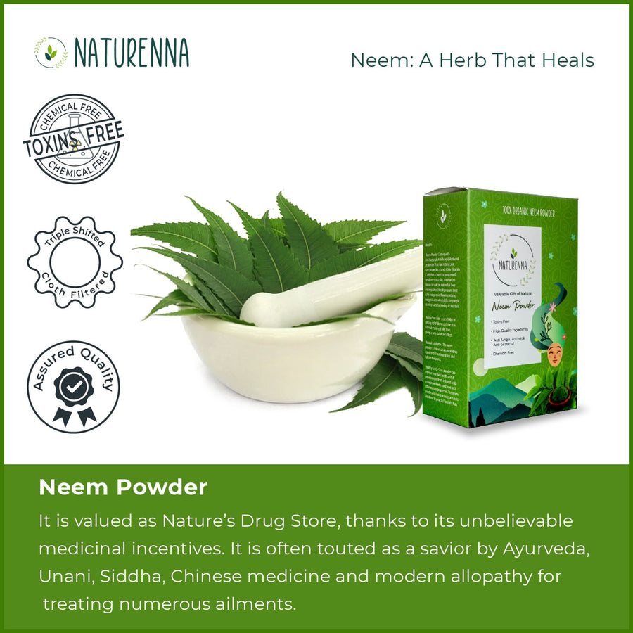 Naturenna Neem Powder — description