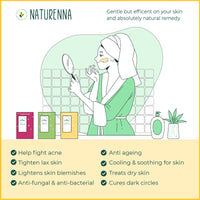 Naturenna Multani, Neem & Rose Combo — benefits