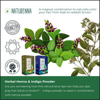 Naturenna Herbal Henna + Indigo Combo — description