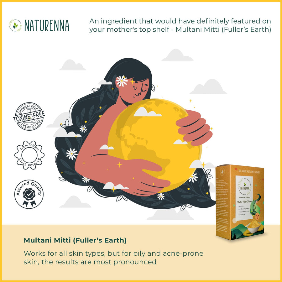 Naturenna Multani Mitti Powder — description