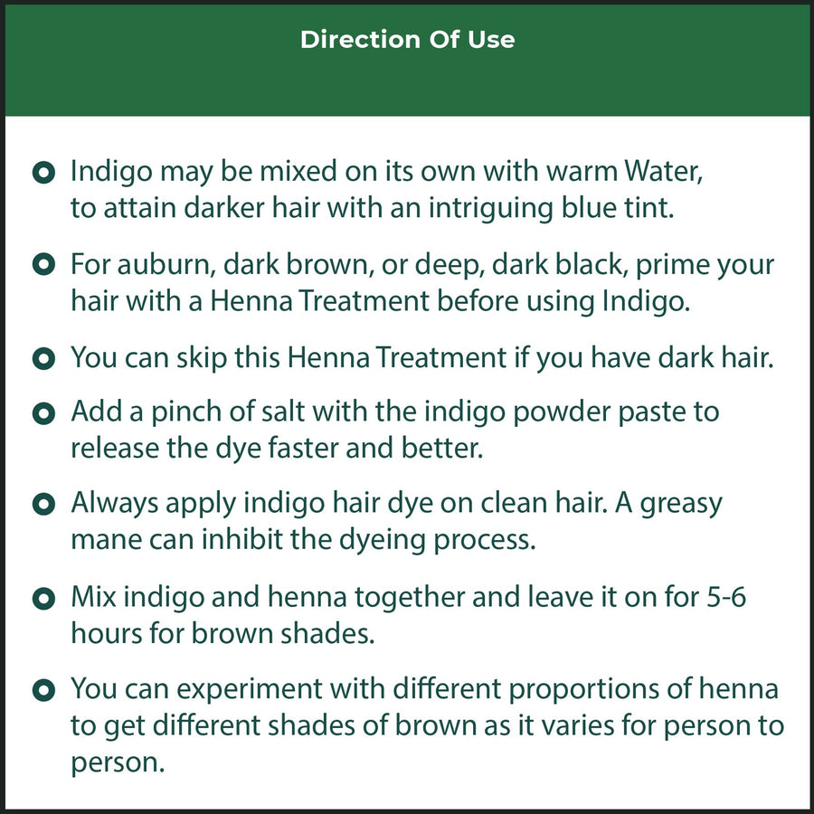 Naturenna Herbal Henna + Indigo Combo — tips