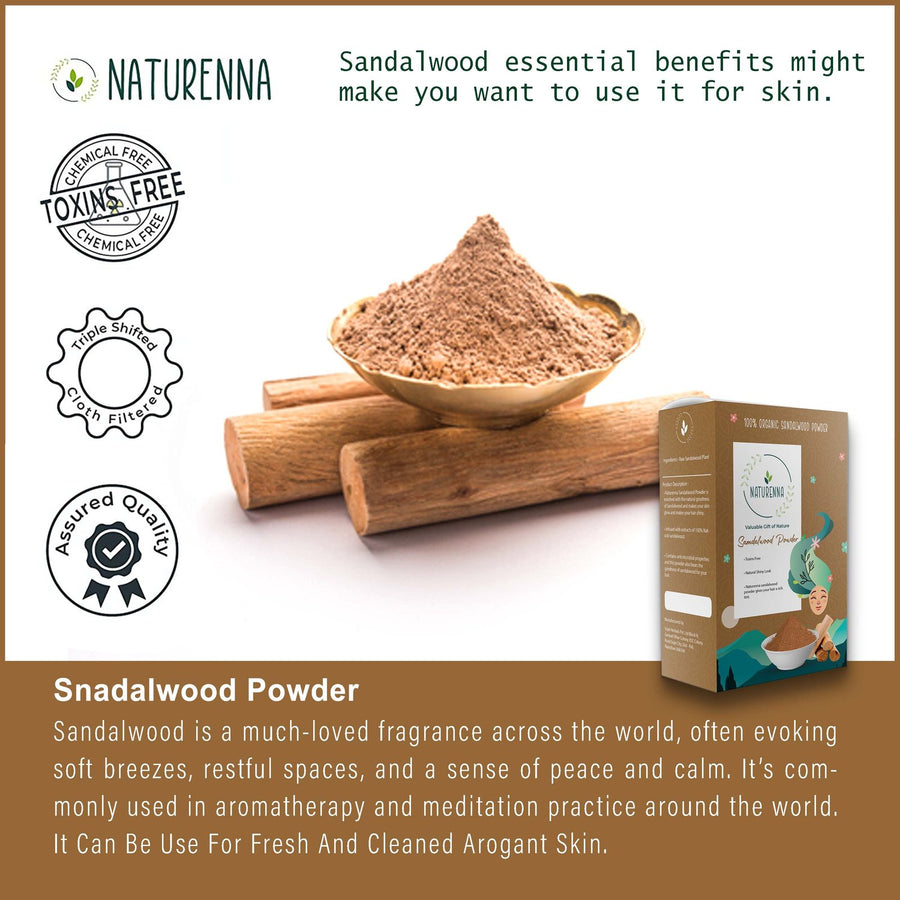 Naturenna Sandalwood Powder — gallery image