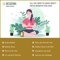 Naturenna Methi (Fenugreek) Powder — gallery image