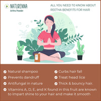 Naturenna Aritha (Reetha) Powder — benefits