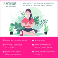 Naturenna Rose Petal Powder — benefits