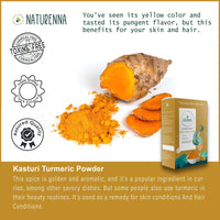 Naturenna Kasturi Haldi Powder — gallery image